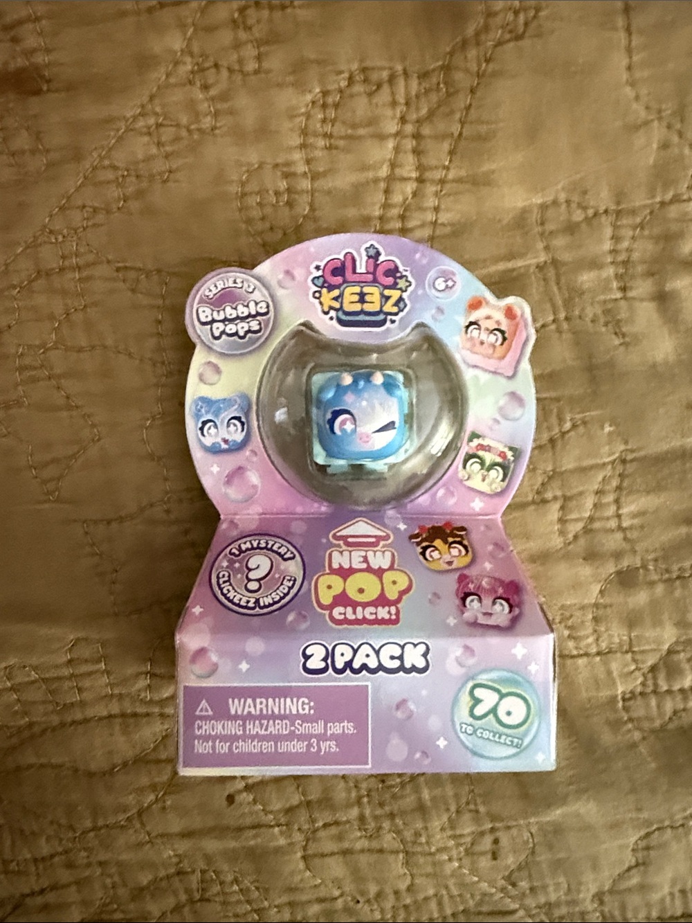 Clickers Bubble Pops Kids Toy 2-Pack Mystery series 3-